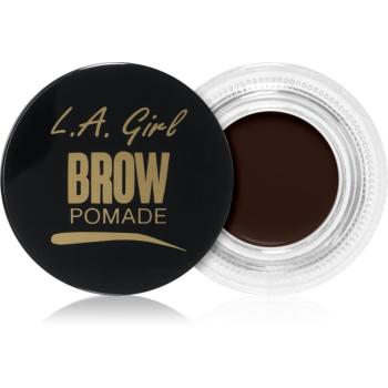 L.A. Girl Cosmetics Brow Pomade pomáda na obočie odtieň Dark Brown 3 g