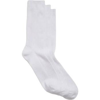 GAP V-BASIC CREW 3PK Pánské ponožky, bílá, velikost UNI