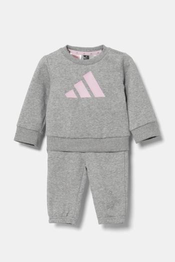 Tepláková súprava pre bábätká adidas šedá farba, JC9644