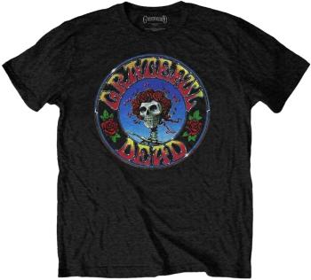 Grateful Dead Tričko Bertha Circle Vintage Wash Unisex Black S