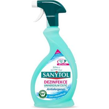 SANYTOL Dezinfekcia univerzálny čistič antialergénny 500 ml (3045206312189)