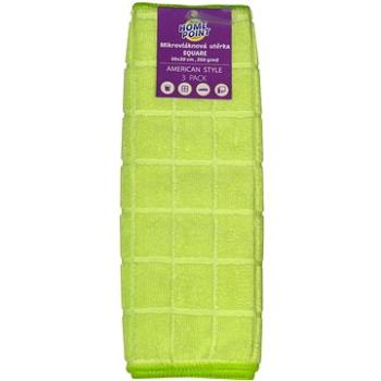 HP Mikrovlákno Square Mix farieb 3 ks, 30 × 30 cm, 250 g (8595599106247)