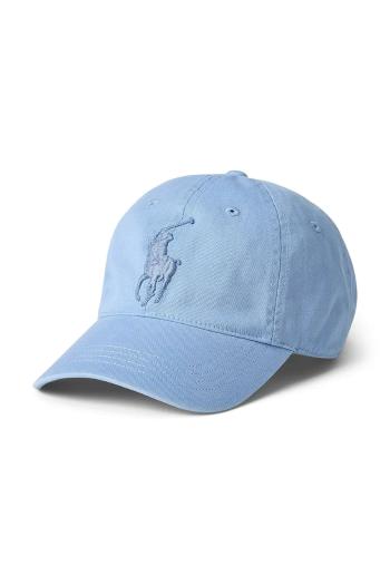 Bavlnená šiltovka Polo Ralph Lauren béžová farba, jednofarebné, 710957159