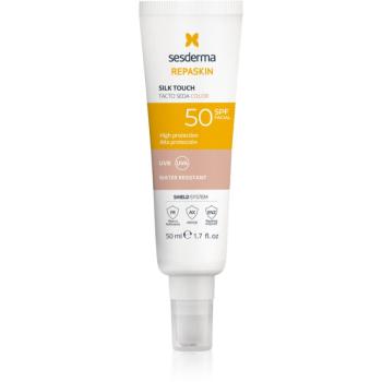 Sesderma Repaskin Silk Touch Color tónovací ochranný krém SPF 50 50 ml