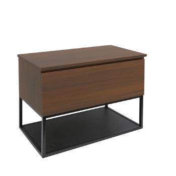 Kúpeľňová skrinka s krycou doskou SAT B-Way 59x57x45 cm orech mat BWAY60NUTDF