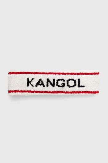 Čelenka Kangol K3302ST-WHITE/CIAN, biela farba