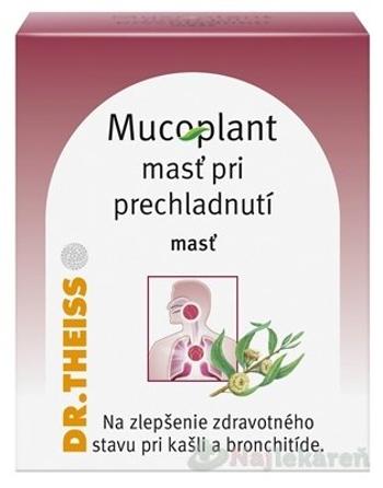 Mucoplant masť pri prechladnutí 20 g