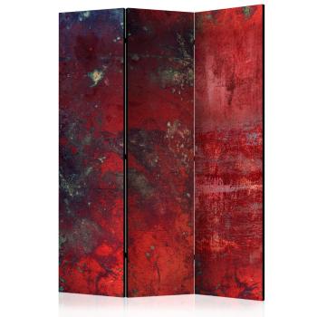 Paraván Red Concrete Dekorhome 135x172 cm (3-dielny)