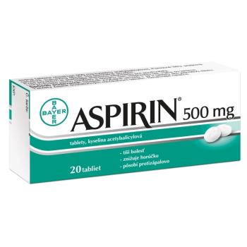 ASPIRIN&#174; 500 mg 20 tabliet