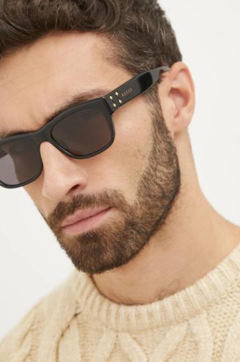 Slnečné okuliare Gucci pánske, čierna farba, GG1706S