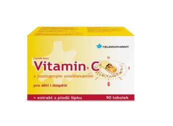 VITAMIN C s postupným uvoľňovaním 90 tabliet