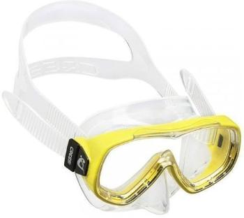 Cressi Piumetta Clear/Yellow Transparent Junior Potápačská maska