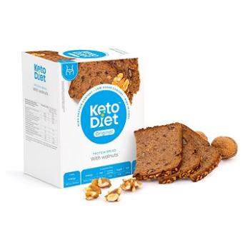 KetoDiet Proteínový chlieb s vlašskými orechmi (7 porcií (8594181012591)