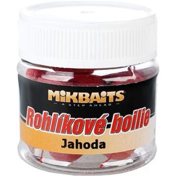 Mikbaits Rohlíkové boilies Jahoda 50 ml (8595602219797)