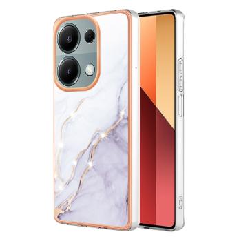 IMD MARBLE Ochranný kryt pre Xiaomi Redmi Note 13 Pro WHITE