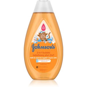 Johnson's® Wash and Bath pena do kúpeľa a čistiaci gél 2 v 1 500 ml