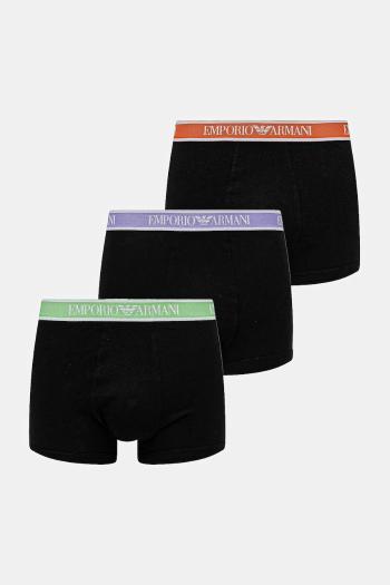 Boxerky Emporio Armani Underwear 3-pak čierna farba, EM000259 AF10779