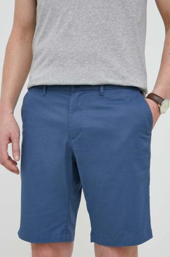 Šortky Tommy Hilfiger pánske, tmavomodrá farba, MW0MW23568