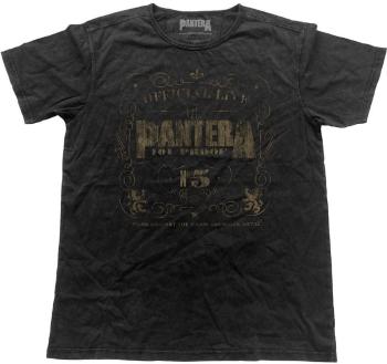 Pantera Tričko 101% Proof Black M