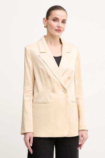 Sako Guess CAMILLE béžová farba, dvojradové, jednofarebné, W5GN63 WH5F0