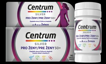 CENTRUM multivitamín pre ženy 50+, 90 tabliet