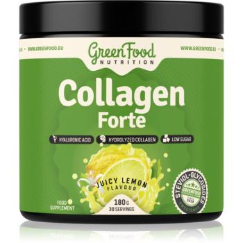 GreenFood Nutrition Nutrition Collagen Forte kolagén príchuť Juicy Lemon 180 g