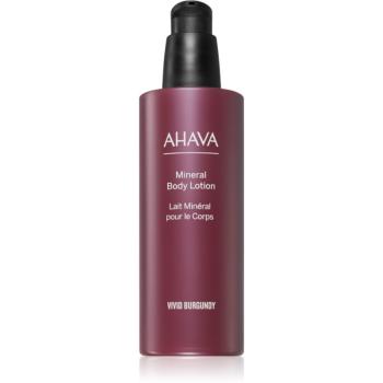 AHAVA Vivid Burgundy hydratačné telové mlieko s minerálmi z Mŕtveho mora 250 ml