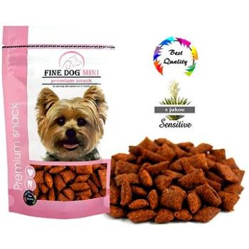 FINE DOG MINI Plnené vankúšiky SENSITIVE 80 g (8595657303144)
