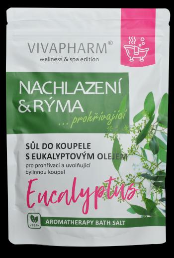 VIVAPHARM Soľ do kúpeľa Prechladnutie a nádcha 1000 g