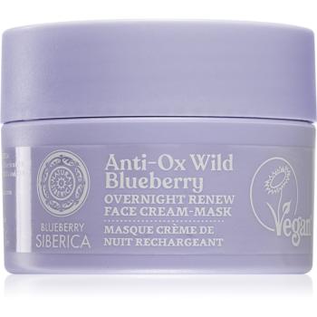 Natura Siberica Anti-Ox Wild Blueberry obnovujúca nočná krémová maska 50 ml