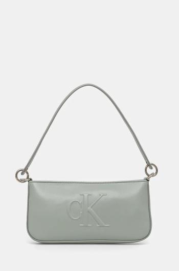 Kabelka Calvin Klein Jeans šedá farba, K60K612725