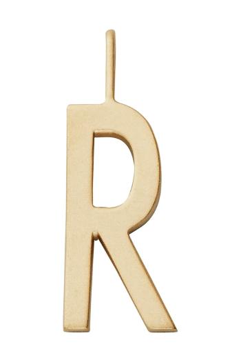 Strieborný pozlátený prívesok Design Letters 90201544R