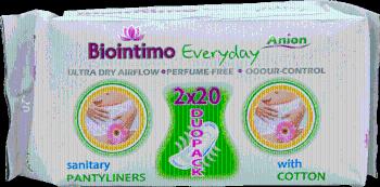 BIOINTIMO Anion DUO intimky na kazdy den 40 ks