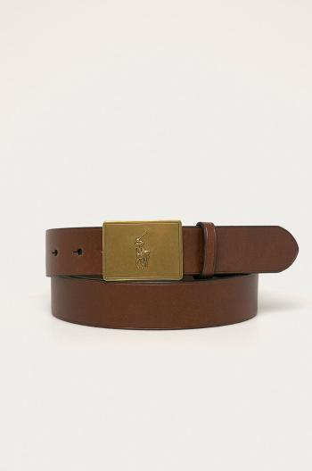 Kožený opasok Polo Ralph Lauren 405691693002