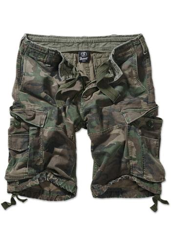Brandit Vintage Cargo Shorts olive camo - S