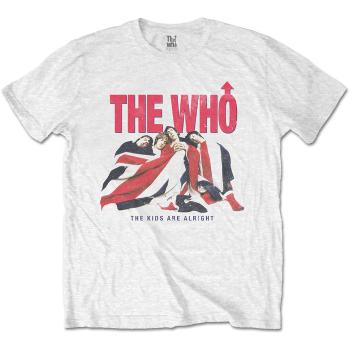 The Who tričko Kids Are Alright Vintage Biela XL