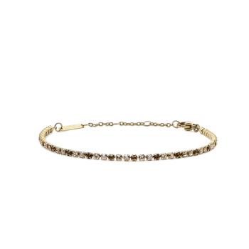 Daniel Wellington Elegantný náramok s kryštálmi Classic Tennis DW00401113