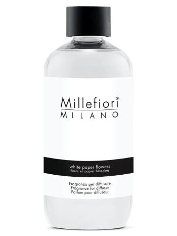Millefiori Milano Náhradná náplň do arómy difuzéra Natural White Paper Flowers 250 ml