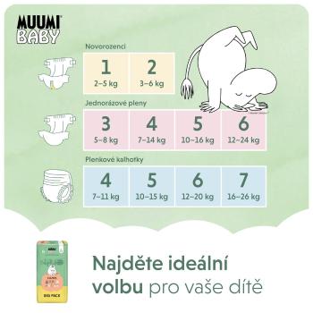 MUUMI Plienky jednorázové 6 Junior 12-24kg Big Pack 54ks Baby