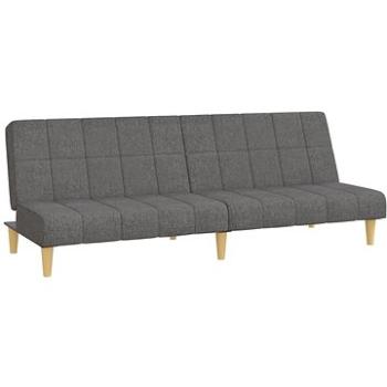 2-miestna rozkladacia pohovka svetlo sivá textil, 337477