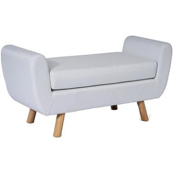 Lavica MODERN biela (3635)