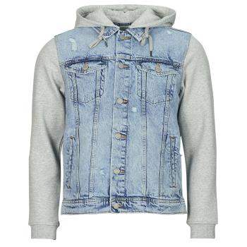 Jack & Jones  JJIJEAN JJJACKET W. SWEAT WI 067  Džínsové bundy Modrá