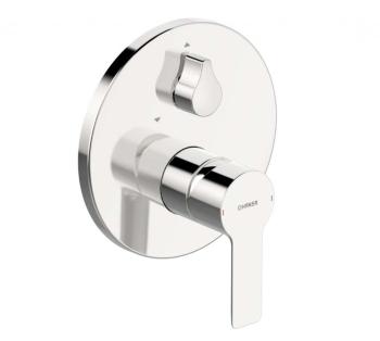 HANSA - Ligna Batéria pod omietku na 2 spotrebiče, chróm 83859503