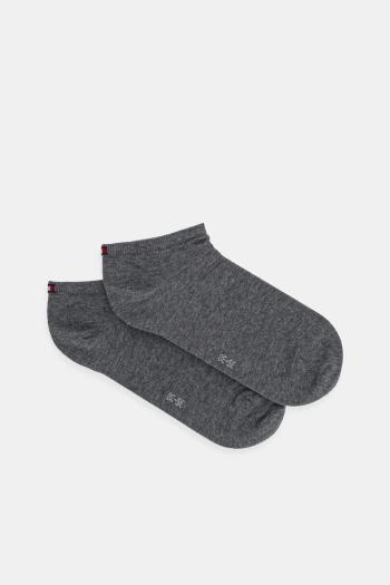 Ponožky Tommy Hilfiger 2-pak dámske, šedá farba, 343024001,