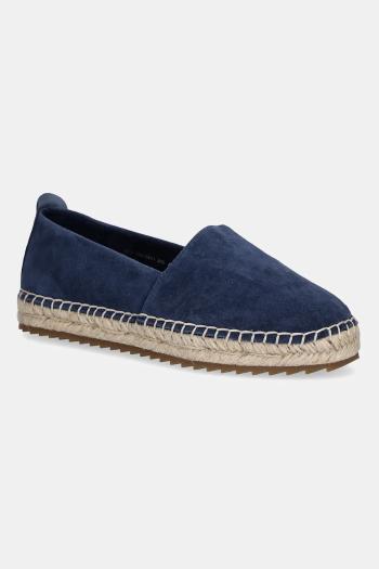 Nubukové espadrilky Marc O'Polo GEM 6B tmavomodrá farba, 50315613801305