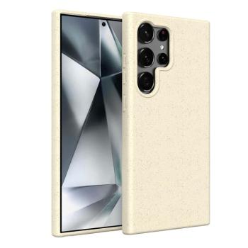 ECO RUBBER Ochranný obal Samsung Galaxy S25 Ultra 5G biely