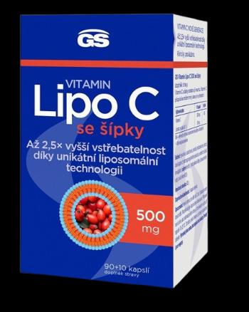 GS Vitamín Lipo C 500mg so šípkami 100 kapsúl