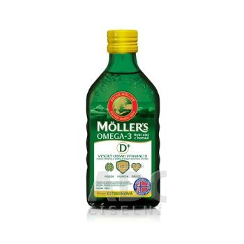 MOLLER´S Omega 3 RYBÍ OLEJ + vitamín D