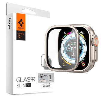 Spigen Glas.tR Slim Pro Apple Watch Ultra 2/1 (49mm) tempered kijelzővédő fólia, titánium