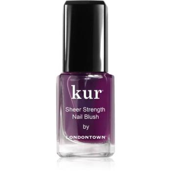 LONDONTOWN Kur Sheer Strength Nail Blush spevňujúca a rozjasňujúca tónovaná starostlivosť na nechty odtieň Concord 12 ml